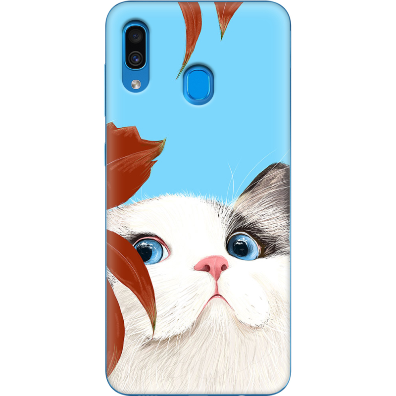 Чехол Uprint Samsung A305 Galaxy A30 Wondering Cat