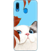 Чехол Uprint Samsung A305 Galaxy A30 Wondering Cat