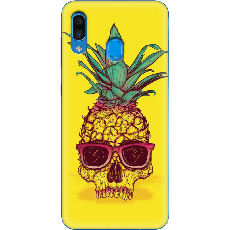 Чехол Uprint Samsung A305 Galaxy A30 Pineapple Skull