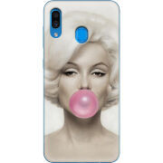 Чехол Uprint Samsung A305 Galaxy A30 Marilyn Monroe Bubble Gum