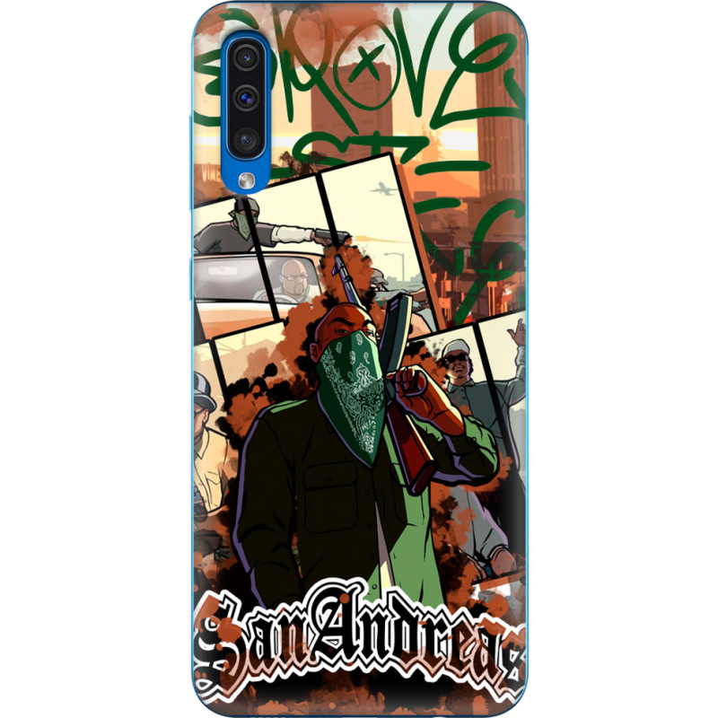 Чехол Uprint Samsung A505 Galaxy A50 GTA San Andreas