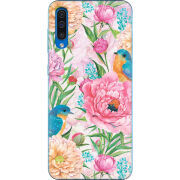 Чехол Uprint Samsung A505 Galaxy A50 Birds in Flowers