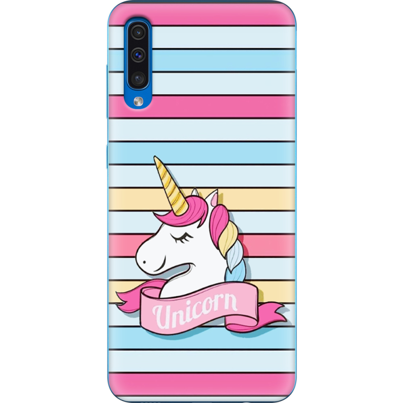 Чехол Uprint Samsung A505 Galaxy A50 Unicorn