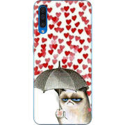 Чехол Uprint Samsung A505 Galaxy A50 Raining Hearts