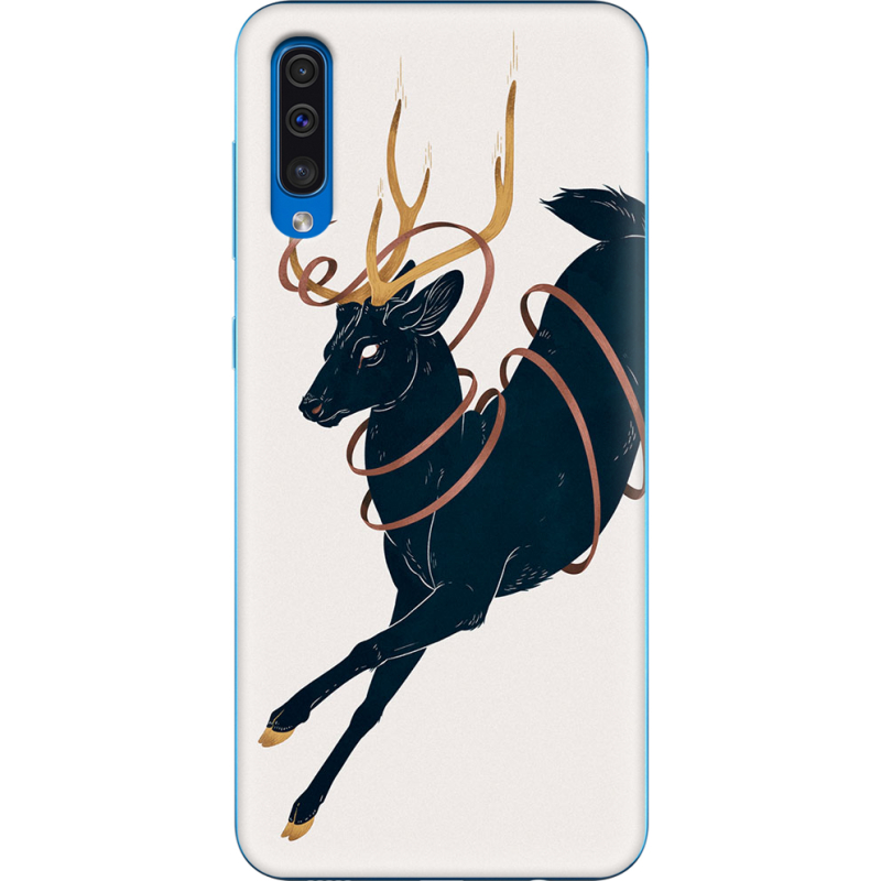 Чехол Uprint Samsung A505 Galaxy A50 Black Deer