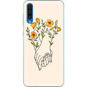 Чехол Uprint Samsung A505 Galaxy A50 Flower Hands
