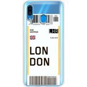 Прозрачный чехол Uprint Samsung A305 Galaxy A30 Ticket London