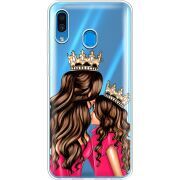 Прозрачный чехол Uprint Samsung A305 Galaxy A30 Queen and Princess