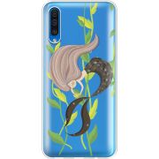 Прозрачный чехол Uprint Samsung A505 Galaxy A50 Cute Mermaid