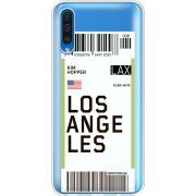 Прозрачный чехол Uprint Samsung A505 Galaxy A50 Ticket Los Angeles