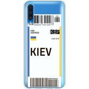 Прозрачный чехол Uprint Samsung A505 Galaxy A50 Ticket Kiev