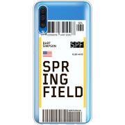 Прозрачный чехол Uprint Samsung A505 Galaxy A50 Ticket Springfield