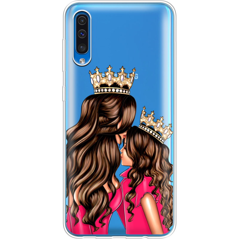 Прозрачный чехол Uprint Samsung A505 Galaxy A50 Queen and Princess