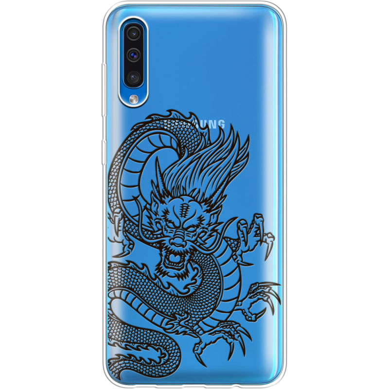 Прозрачный чехол Uprint Samsung A505 Galaxy A50 Chinese Dragon