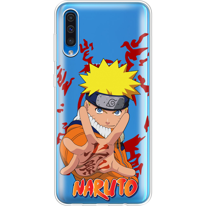 Прозрачный чехол Uprint Samsung A505 Galaxy A50 Naruto