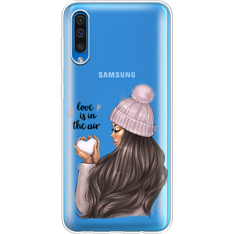Прозрачный чехол Uprint Samsung A505 Galaxy A50 love is in the air