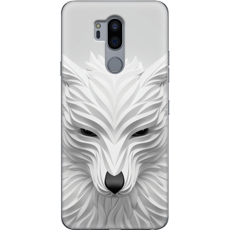 Чехол Uprint LG G7 / G7 Plus ThinQ White Wolf