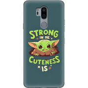Чехол Uprint LG G7 / G7 Plus ThinQ Strong in me Cuteness is