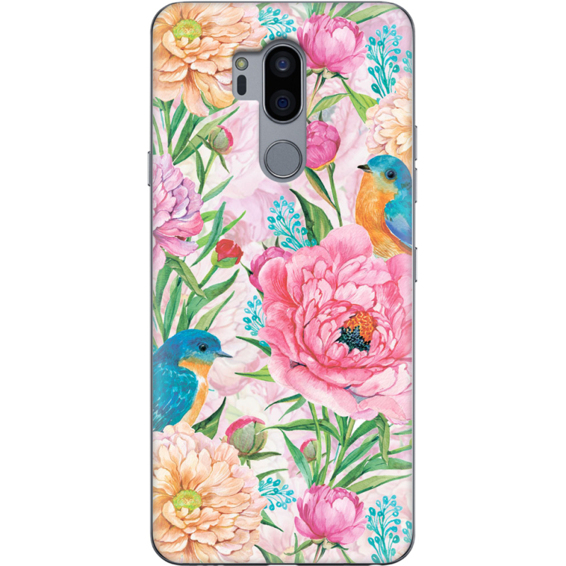Чехол Uprint LG G7 / G7 Plus ThinQ Birds in Flowers