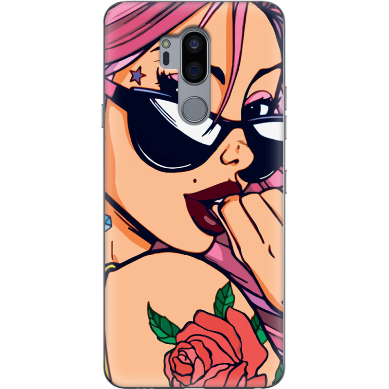 Чехол Uprint LG G7 / G7 Plus ThinQ Pink Girl