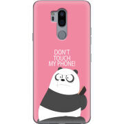 Чехол Uprint LG G7 / G7 Plus ThinQ Dont Touch My Phone Panda