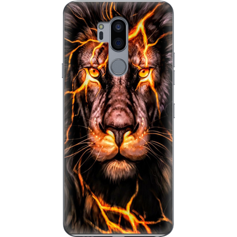 Чехол Uprint LG G7 / G7 Plus ThinQ Fire Lion