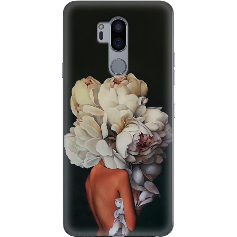 Чехол Uprint LG G7 / G7 Plus ThinQ Exquisite White Flowers
