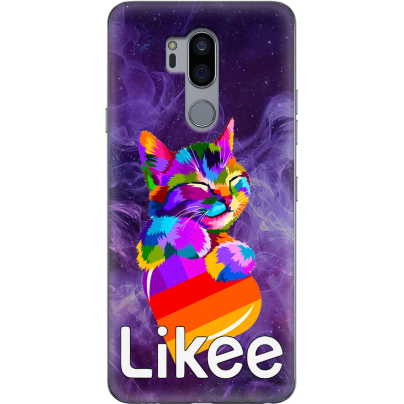 Чехол Uprint LG G7 / G7 Plus ThinQ Likee Cat