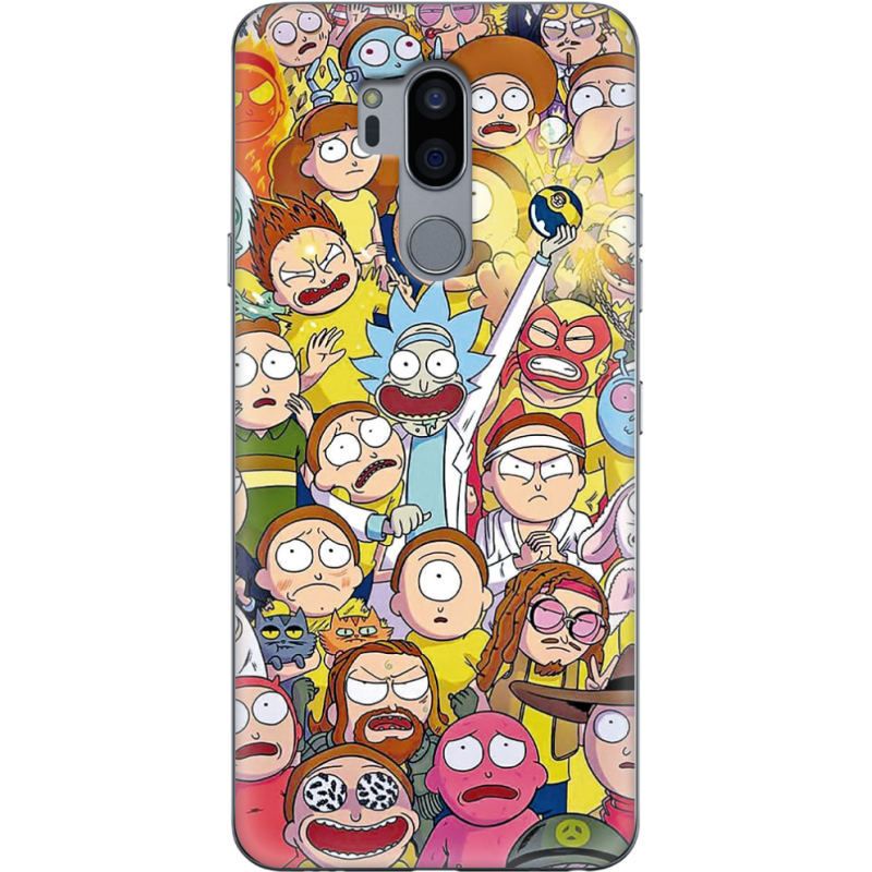 Чехол Uprint LG G7 / G7 Plus ThinQ Rick and Morty