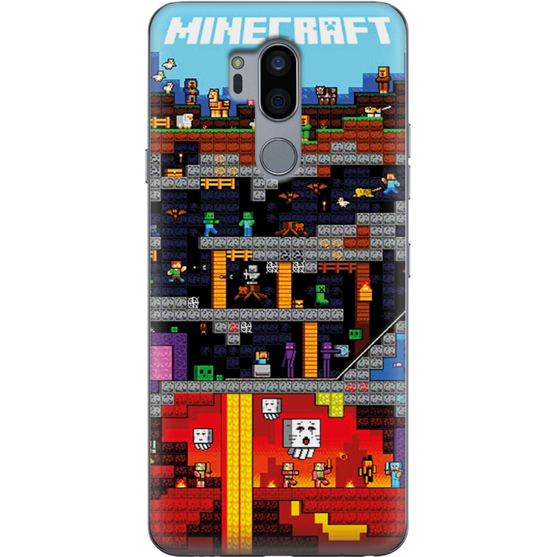 Чехол Uprint LG G7 / G7 Plus ThinQ Minecraft Lode Runner