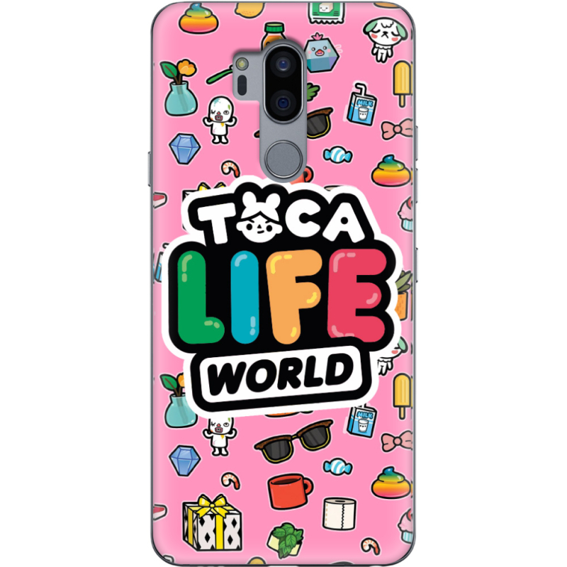 Чехол Uprint LG G7 / G7 Plus ThinQ Toca Boca Life World