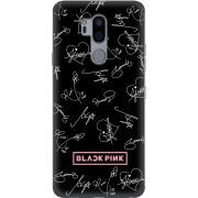 Чехол Uprint LG G7 / G7 Plus ThinQ Blackpink автограф