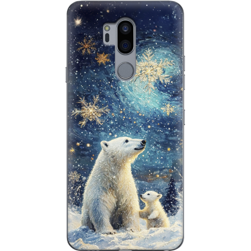 Чехол Uprint LG G7 / G7 Plus ThinQ Північні ведмеді