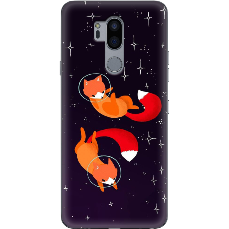 Чехол Uprint LG G7 / G7 Plus ThinQ Fox-Astronauts