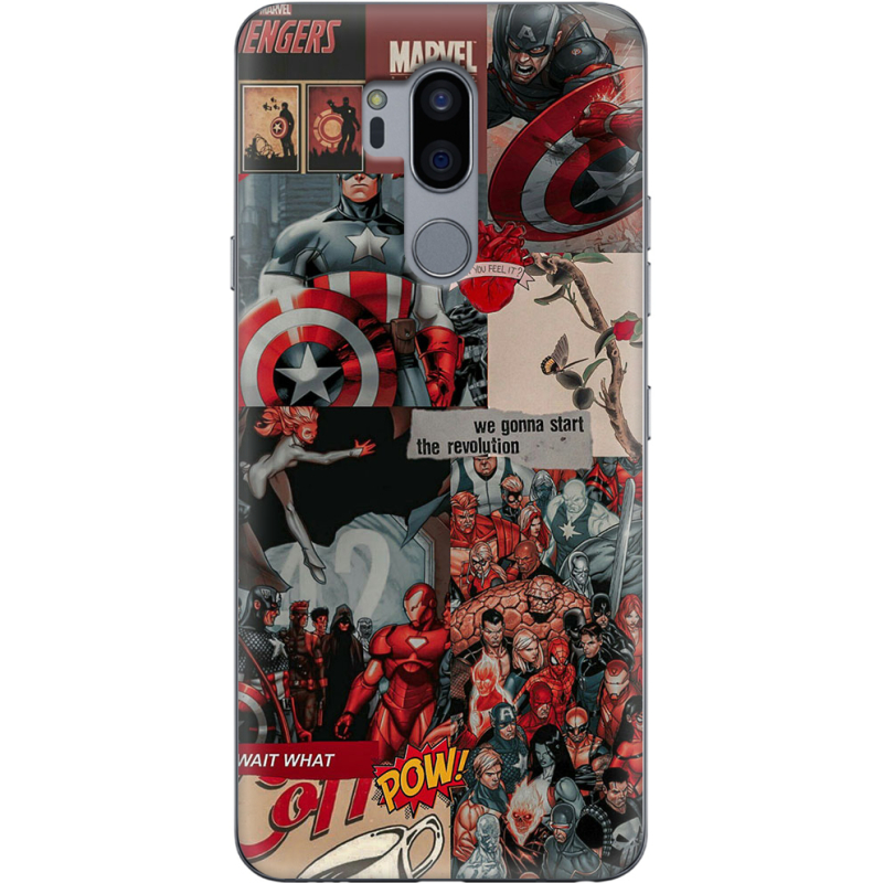 Чехол Uprint LG G7 / G7 Plus ThinQ Marvel Avengers