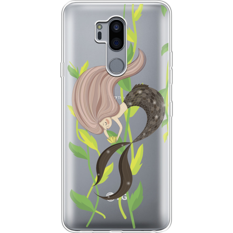 Прозрачный чехол Uprint LG G7 / G7 Plus ThinQ Cute Mermaid