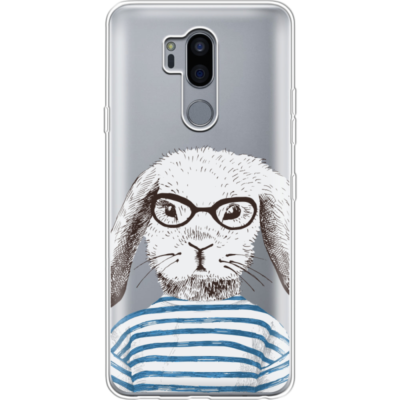 Прозрачный чехол Uprint LG G7 / G7 Plus ThinQ MR. Rabbit