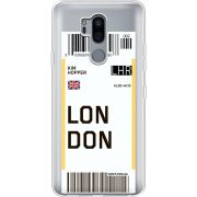 Прозрачный чехол Uprint LG G7 / G7 Plus ThinQ Ticket London