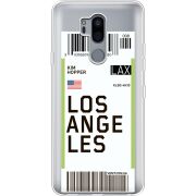 Прозрачный чехол Uprint LG G7 / G7 Plus ThinQ Ticket Los Angeles