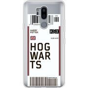 Прозрачный чехол Uprint LG G7 / G7 Plus ThinQ Ticket Hogwarts