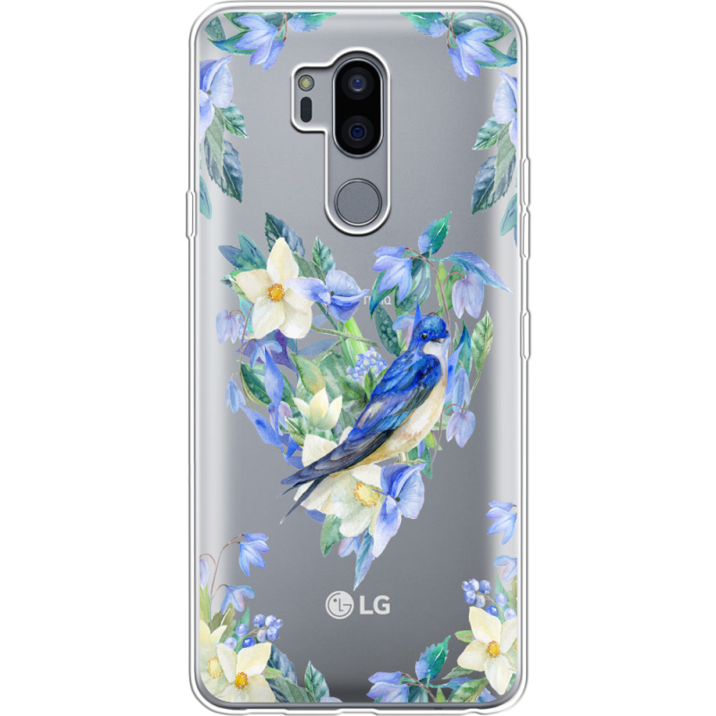 Прозрачный чехол Uprint LG G7 / G7 Plus ThinQ Spring Bird
