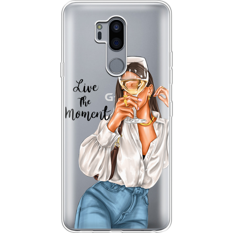 Прозрачный чехол Uprint LG G7 / G7 Plus ThinQ Live The Moment