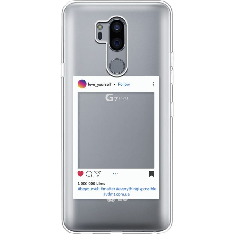 Прозрачный чехол Uprint LG G7 / G7 Plus ThinQ Insta