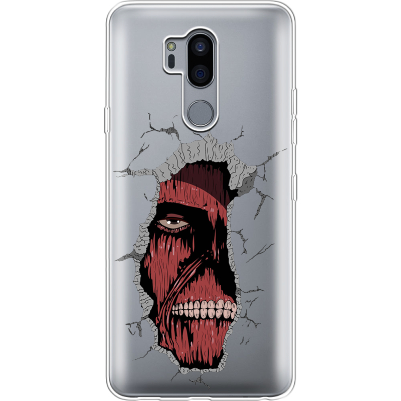 Прозрачный чехол Uprint LG G7 / G7 Plus ThinQ Нападение Титана