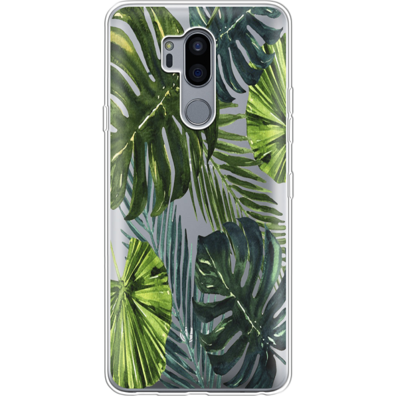 Прозрачный чехол Uprint LG G7 / G7 Plus ThinQ Palm Tree