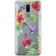 Прозрачный чехол Uprint LG G7 / G7 Plus ThinQ Tropical