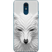 Чехол Uprint LG Q7 / Q7 Plus  White Wolf