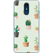 Чехол Uprint LG Q7 / Q7 Plus  L-green Cacti