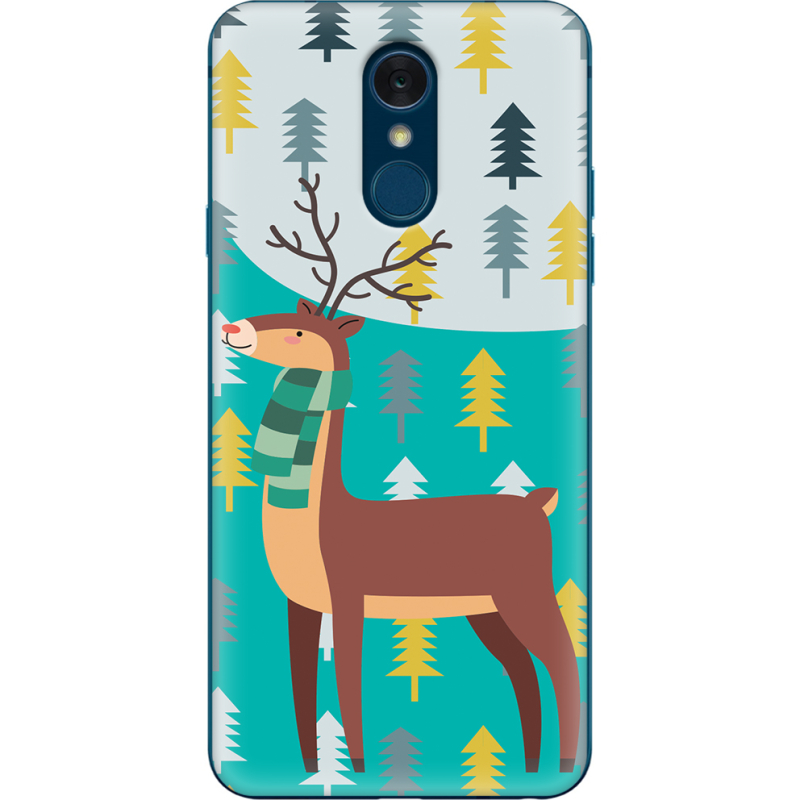 Чехол Uprint LG Q7 / Q7 Plus  Foresty Deer