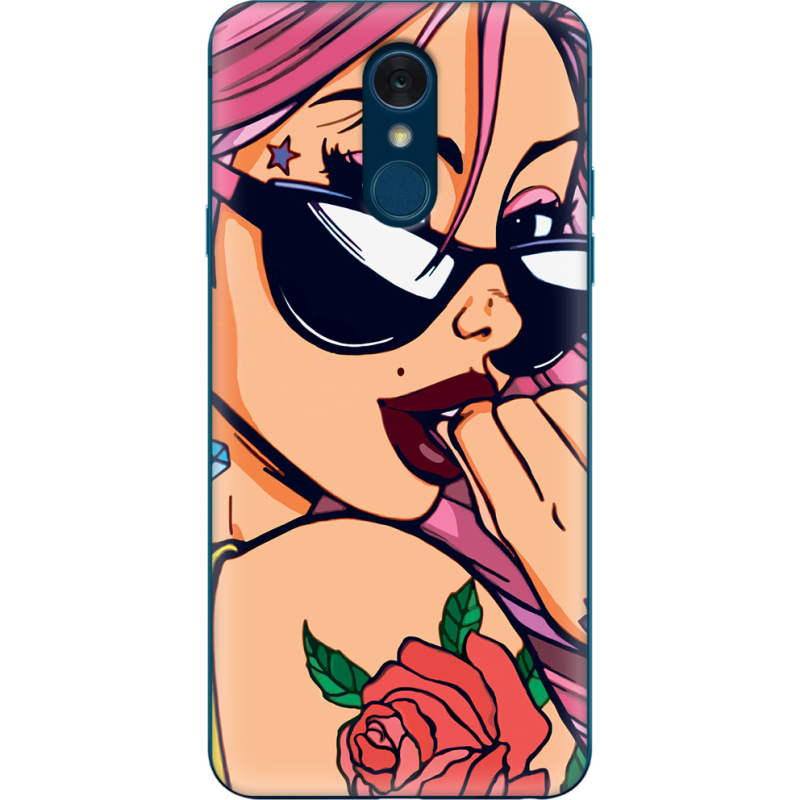 Чехол Uprint LG Q7 / Q7 Plus  Pink Girl